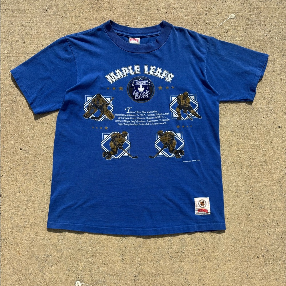 Blue 1998 Maple Leafs NHL VintageGraphic T-Shirt